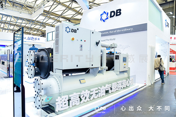 DB展臺設計現(xiàn)場圖-展品陳放方式