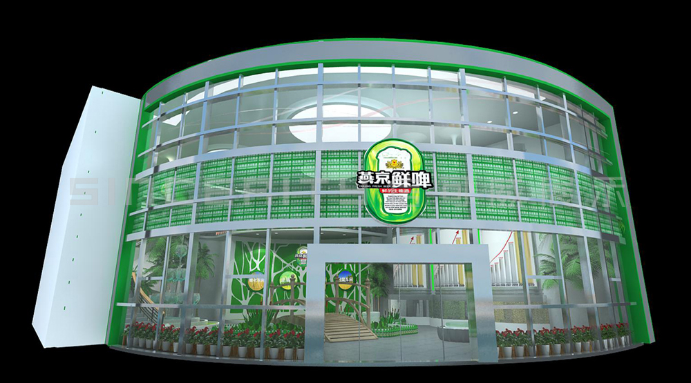 燕京啤酒主題體驗(yàn)展覽館設(shè)計