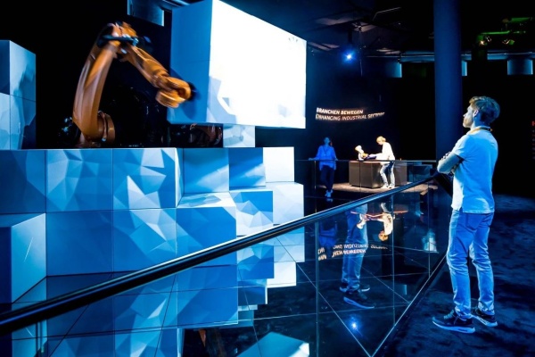 機器人企業(yè)展廳設計案例