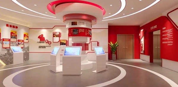 黨群服務(wù)中心展廳設(shè)計傳承弘揚紅色精神！