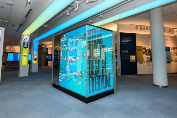 通信企業(yè)展廳設計案例分享