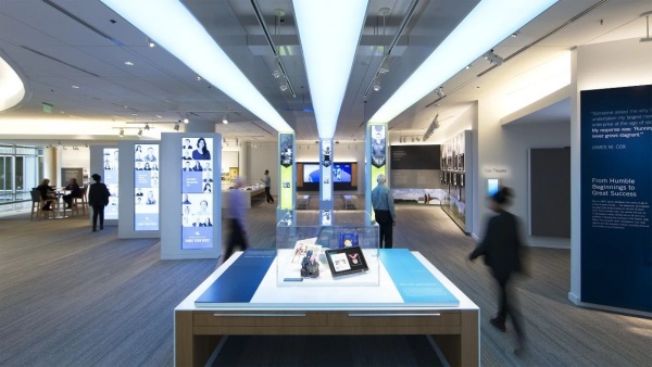 通信企業(yè)展廳設計案例分享