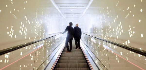 電梯企業(yè)展廳設(shè)計(jì)案例