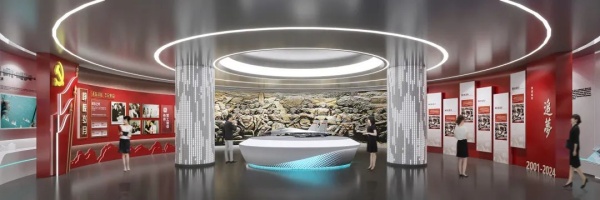 深圳展廳裝修設(shè)計(jì)，兩種方案各有千秋