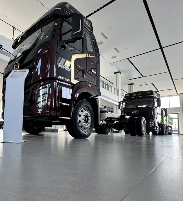 一汽解放重卡展廳設(shè)計案例分享