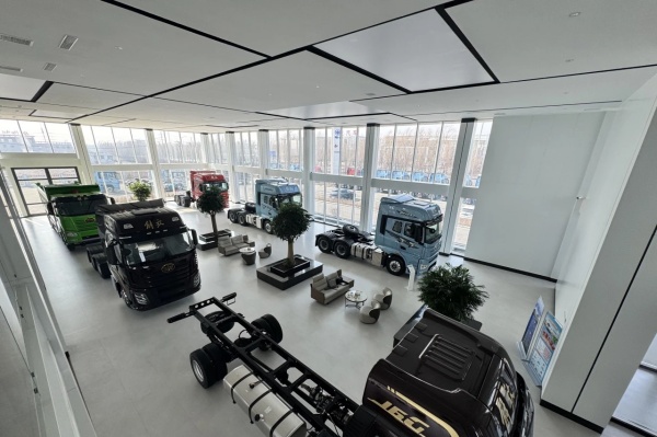 一汽解放重卡展廳設(shè)計案例分享