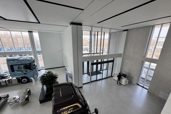 一汽解放重卡展廳設(shè)計案例分享