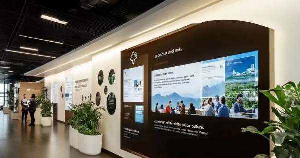 形象墻成為傳遞企業(yè)魅力的超級媒介！