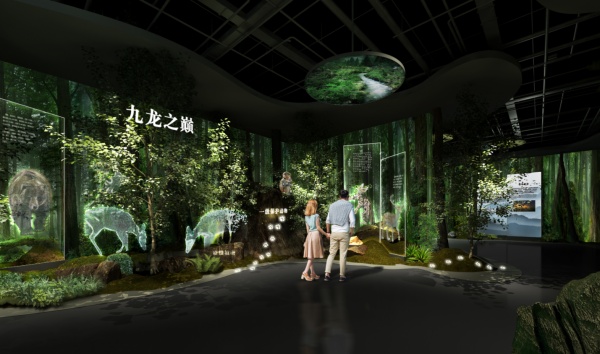 自然景區(qū)展廳設(shè)計(jì)
