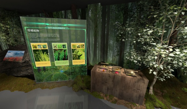 自然景區(qū)展廳設(shè)計(jì)