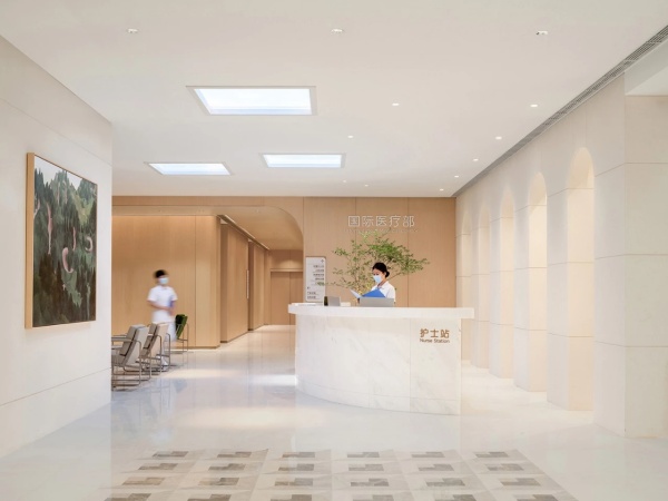 醫(yī)院國際醫(yī)療辦公室展廳設計