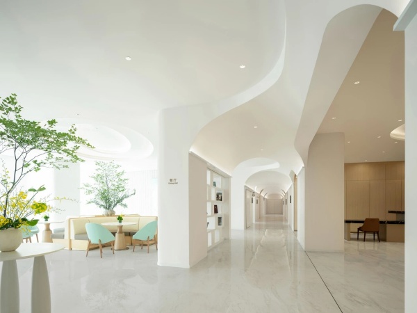 醫(yī)院國際醫(yī)療辦公室展廳設計