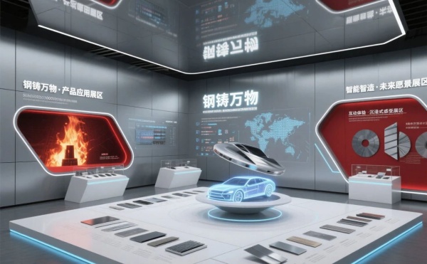 被千度鋼流燙到心跳，鋼鐵企業(yè)科技展廳也太酷了吧？