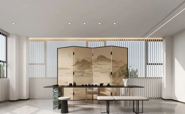 機(jī)械企業(yè)辦公展廳設(shè)計(jì)