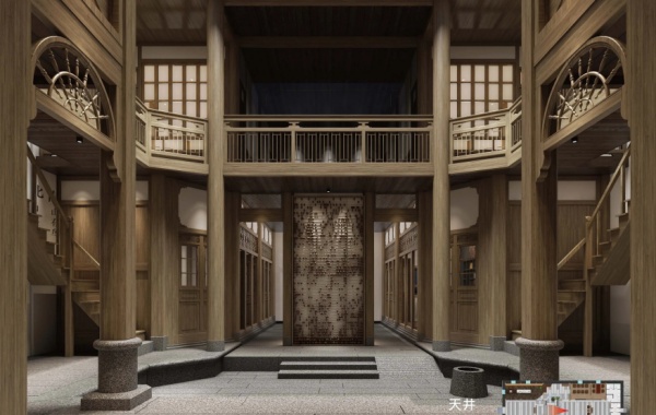 上下杭?xì)v史文化街區(qū)游客服務(wù)中心展陳設(shè)計(jì)方案