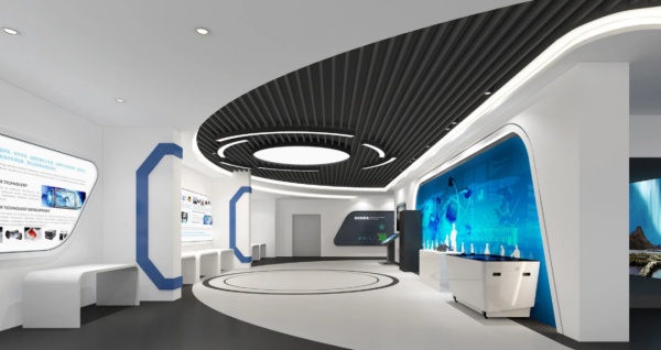 科技與品牌企業(yè)展廳設計