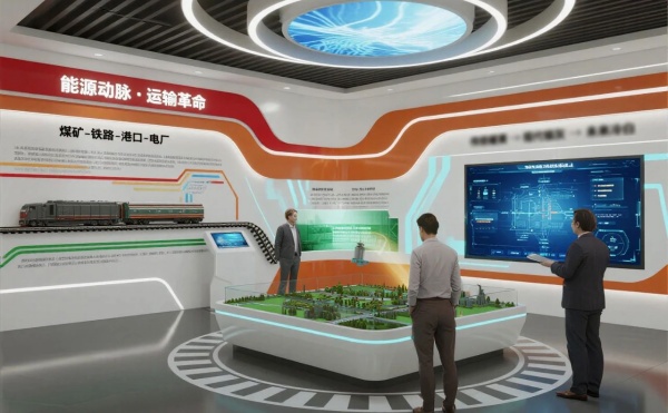 華能煤碳展廳設(shè)計