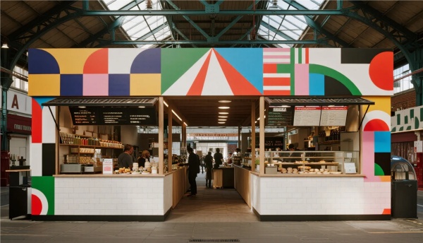 如何設(shè)計(jì)一個吸引人的美食展廳？