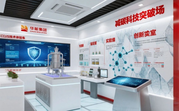 華能環(huán)?？萍颊箯d里能摸到風、看到魚，還能穿越到 2050