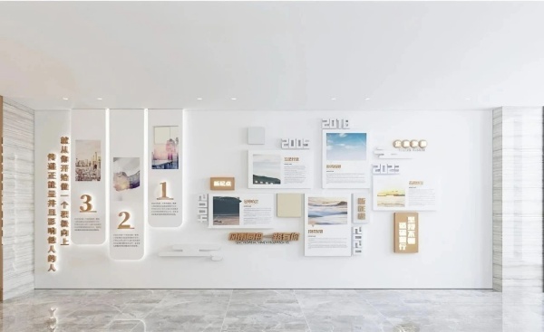 一面企業(yè)文化墻，如何成為品牌的「立體名片」？