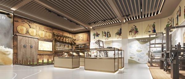 宜賓絲綢科技孵化中心展廳設(shè)計解鎖千年絲韻