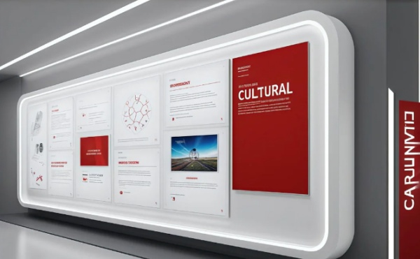 六招秘籍解鎖展廳文化墻設(shè)計新境界，設(shè)計感瞬間爆棚！