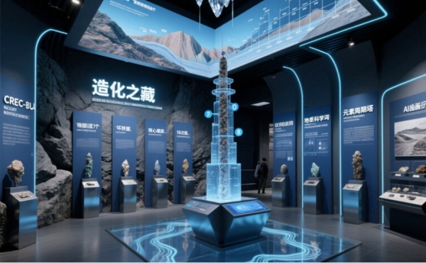 中鐵礦產(chǎn)資源展廳設(shè)計(jì)