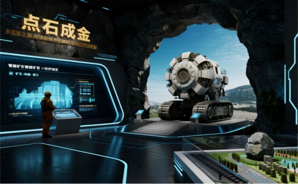 中鐵礦產(chǎn)資源展廳設(shè)計(jì)