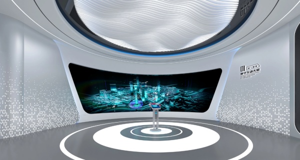 展廳序廳的“互動開關(guān)”，開啟沉浸式體驗序章