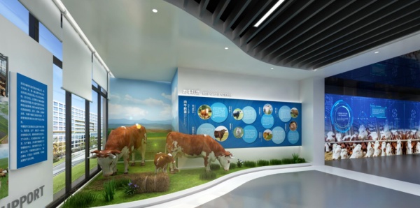肉牛產(chǎn)業(yè)展廳設(shè)計(jì)