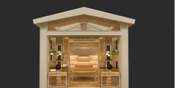 展廳設(shè)計(jì)以自然為韻，打造溫馨質(zhì)感空間