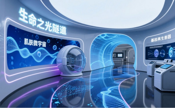 護(hù)膚品科技展廳設(shè)計