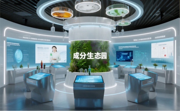護(hù)膚品科技展廳設(shè)計