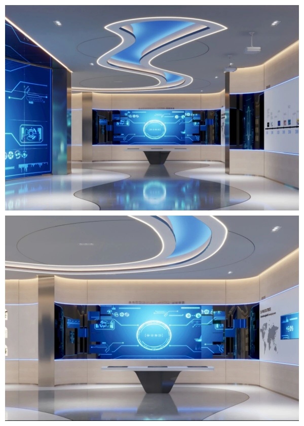 一正藥業(yè)展廳在科技與藝術交織中，解碼生命健康的未來圖景