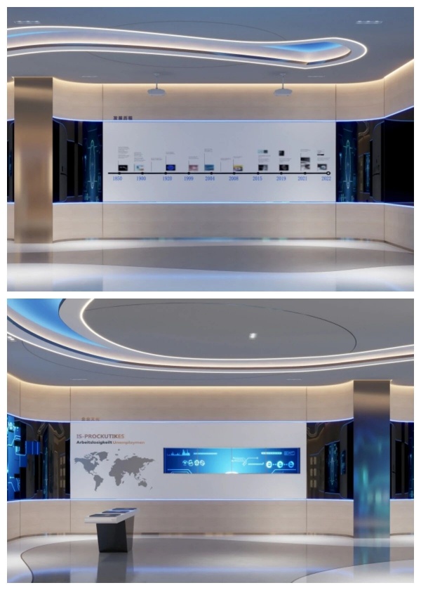 一正藥業(yè)展廳在科技與藝術交織中，解碼生命健康的未來圖景