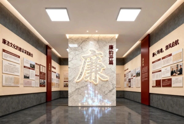 廉潔文化展廳怎么建？這套 “沉浸式 + 互動(dòng)感”設(shè)計(jì)方案太贊了！