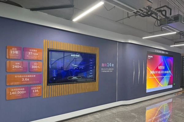 跨國(guó)企業(yè)臨沂分部展廳設(shè)計(jì)—科技賦能走向未來(lái)