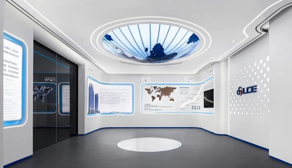 科技感企業(yè)展廳設(shè)計(jì)