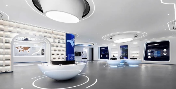 科技感企業(yè)展廳設(shè)計(jì)