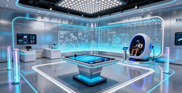 智能硬件企業(yè)展廳設計怎么做才能凸顯科技先鋒感？