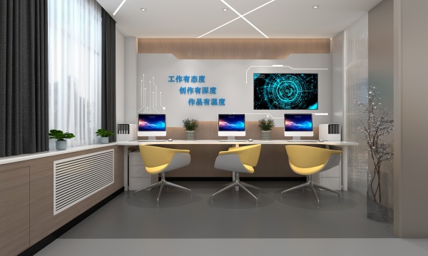 當(dāng)傳媒辦公邂逅現(xiàn)代美學(xué)，打造科技感與人文溫度的文化空間設(shè)計(jì)