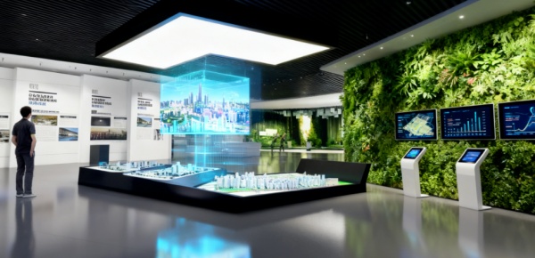 智慧互動沙盤企業(yè)展館新引擎