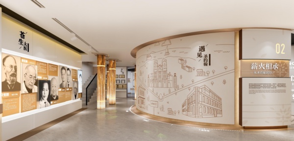 醫(yī)院陳列館設(shè)計：用線性空間秩序講述百年歷史！