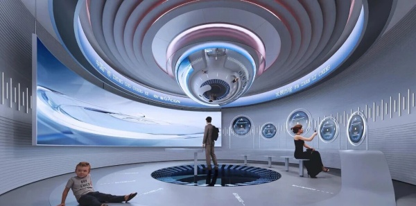 核電科技企業(yè)展廳設(shè)計如何驚艷能源魅力