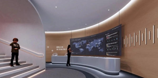 核電科技企業(yè)展廳設(shè)計如何驚艷能源魅力