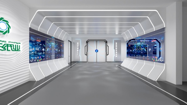 紙引未來，數(shù)造匠心：紙業(yè)數(shù)字化特種紙展廳設(shè)計(jì)