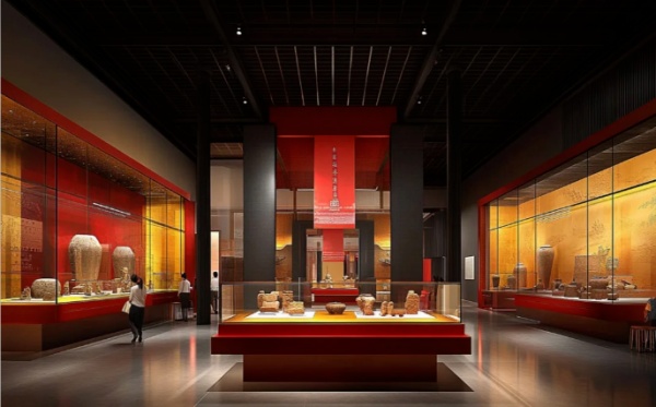 封神級(jí)文化展館設(shè)計(jì)！氛圍感直接拉滿
