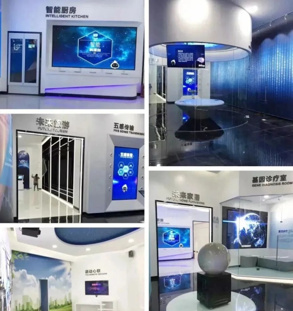 這六個數(shù)字化多媒體科技展廳；你知道幾個？