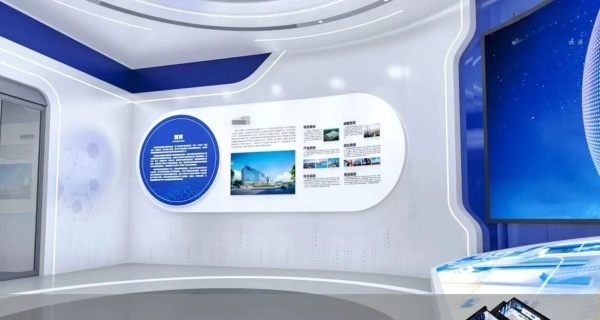 科技企業(yè)展廳設(shè)計(jì)效果圖