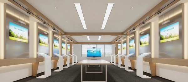 安溪瀚藍(lán)固廢展廳走進(jìn) “生態(tài)即生活”環(huán)保展廳的「自然共生」設(shè)計